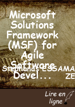 Microsoft Solutions Framework (MSF) for Agile Software Development