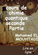 cours de chimie quantique seconde  Partie