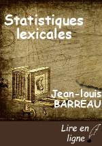 Statistiques lexicales